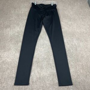 Old Navy Active Powerpress Leggings Girls 2XL 18 Black Mid Rise Go Dry Cool